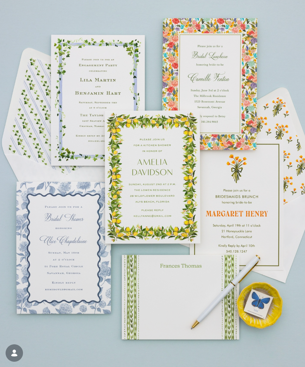 Bridal Showers