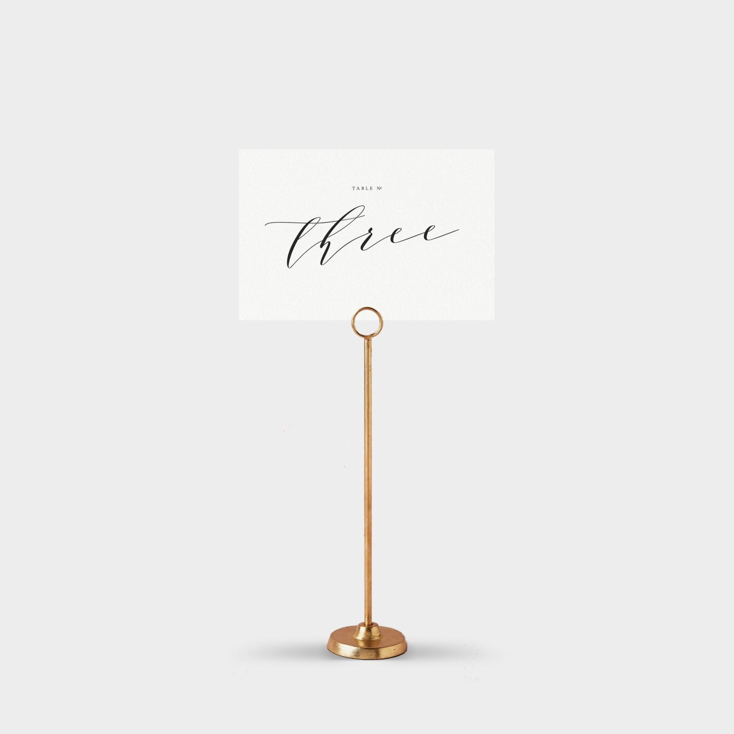 Calligraphy Wedding Table Numbers 1-30: Melia Black, Printable (PDF)