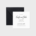 Vintage Script Wedding Save the Date Template (PDF Instant Download)