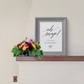 Oh Snap Wedding Sign, Social Media Signage (PDF Template)