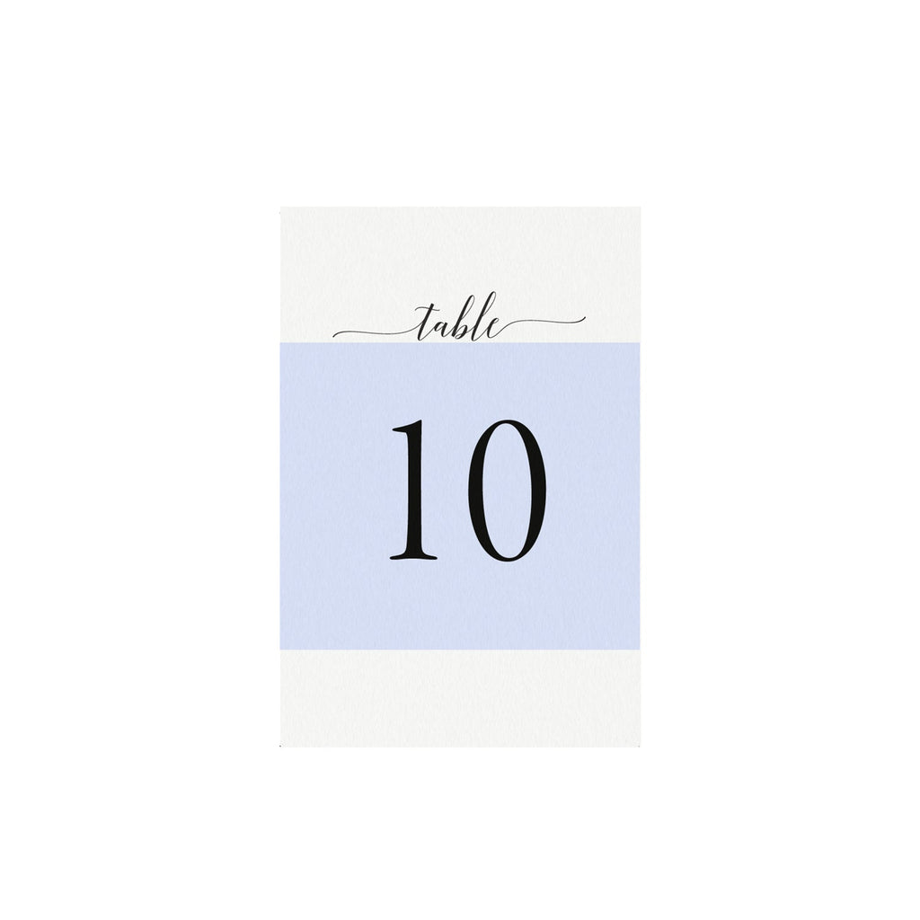 Calligraphy Wedding Table Numbers Template: Editable PDF (Instant Download)