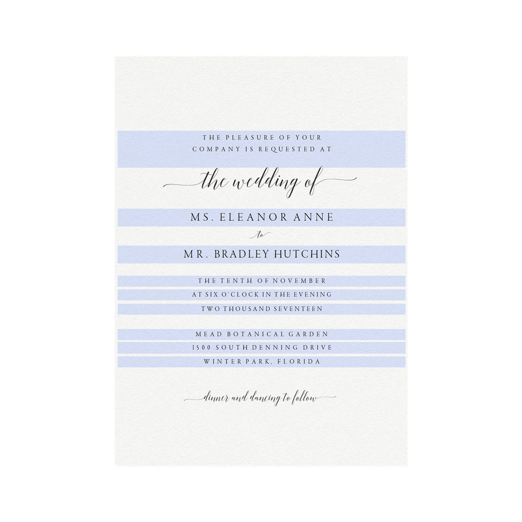 Calligraphy Wedding Invitation Template: Adel Printable Suite (PDF)