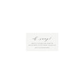 Melia Wedding Social Media Card: Printable Enclosure Card (PDF Template)