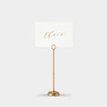 Gold Calligraphy Wedding Table Numbers 1-30 (PDF Download)