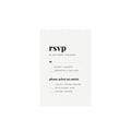 Modern Wedding RSVP Card Template: Fairfax Collection (PDF Download)