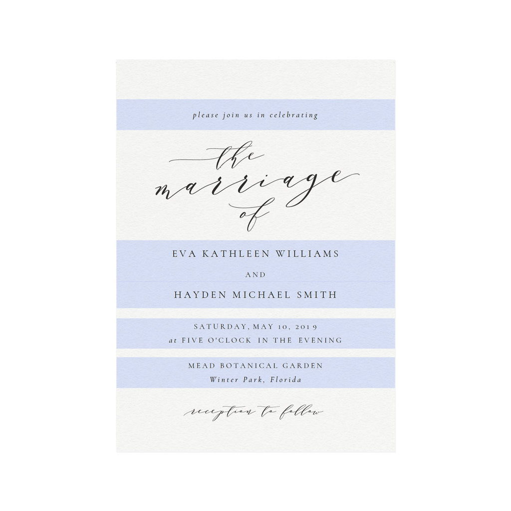 Calligraphy Wedding Invitation Template: Elegant Printable (Instant Download)