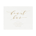 Gold Calligraphy Donut Bar Sign: Melia Printable (PDF Download)