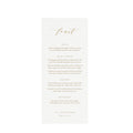 Gold Feast Menu Printable Template: Minimalist Calligraphy (PDF Download)