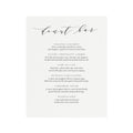 Calligraphy Donut Bar Wedding Sign: Melia Printable Menu (PDF)