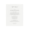 Calligraphy Wedding Menu Sign: Minimalist 11x14 Printable (PDF)