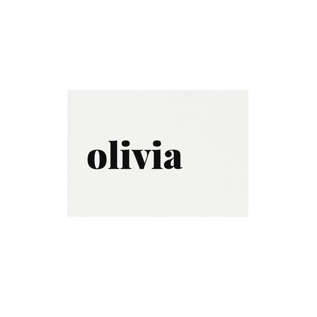 Modern Wedding Place Card Template: Bold, Editable Name Cards (PDF Instant Download)