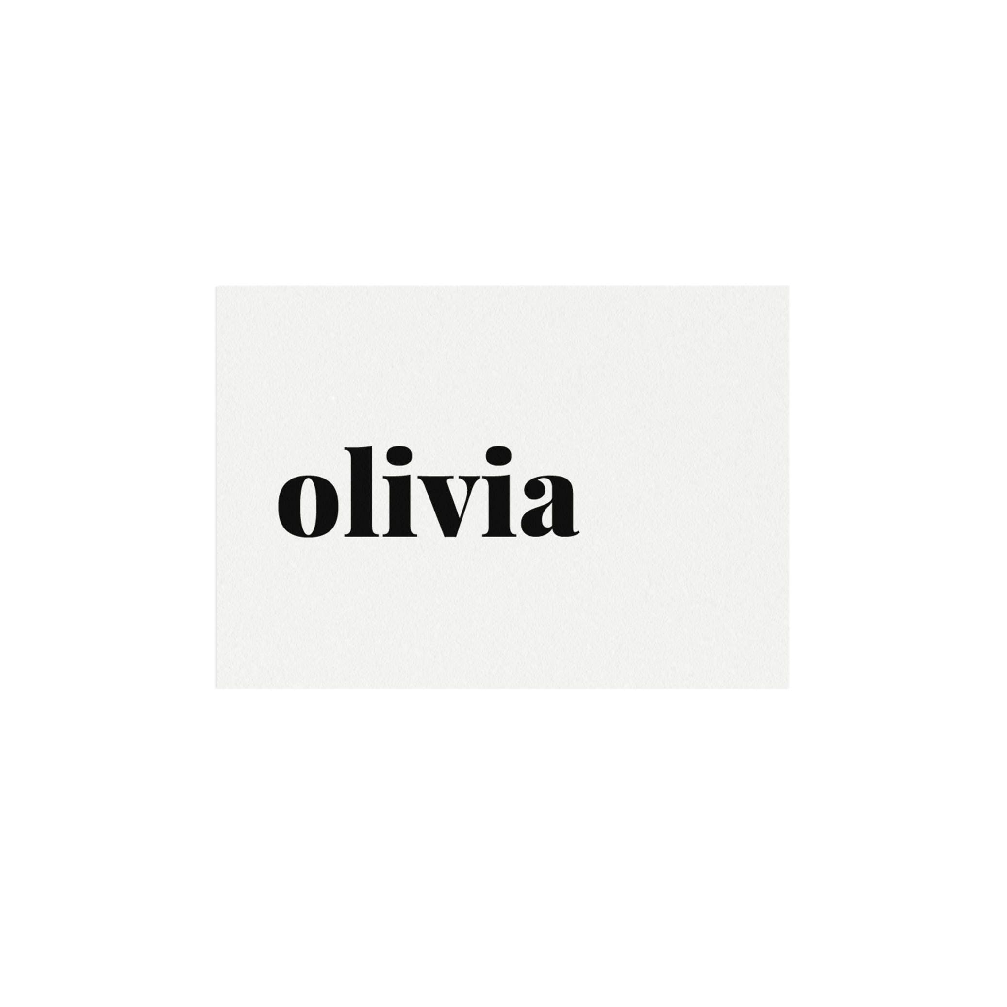 Modern Wedding Place Card Template: Bold, Editable Name Cards (PDF Instant Download)