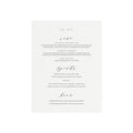 Calligraphy Bar Menu Sign: Melia Template (PDF Instant Download)