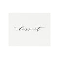 Calligraphy Dessert Bar Sign: 8x10 Printable Wedding Decor (PDF)