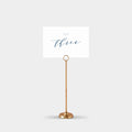 Navy Calligraphy Wedding Table Numbers 1-30 (PDF Instant Download)