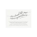 Whimsical Calligraphy Wedding Invitation Template: 5x7 Editable PDF