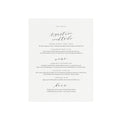 Calligraphy Bar Menu Sign Template: Signature Cocktails (PDF Instant Download)