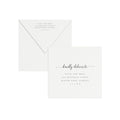 Printable Wedding Invitation Envelope Template: Calligraphy Adel, Square (Digital Download)