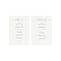 Gray Wedding Seating Chart Template: Tables 1-20 (Editable PDF)