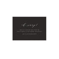 Calligraphy Wedding Social Media Card: Black/White (PDF Download)