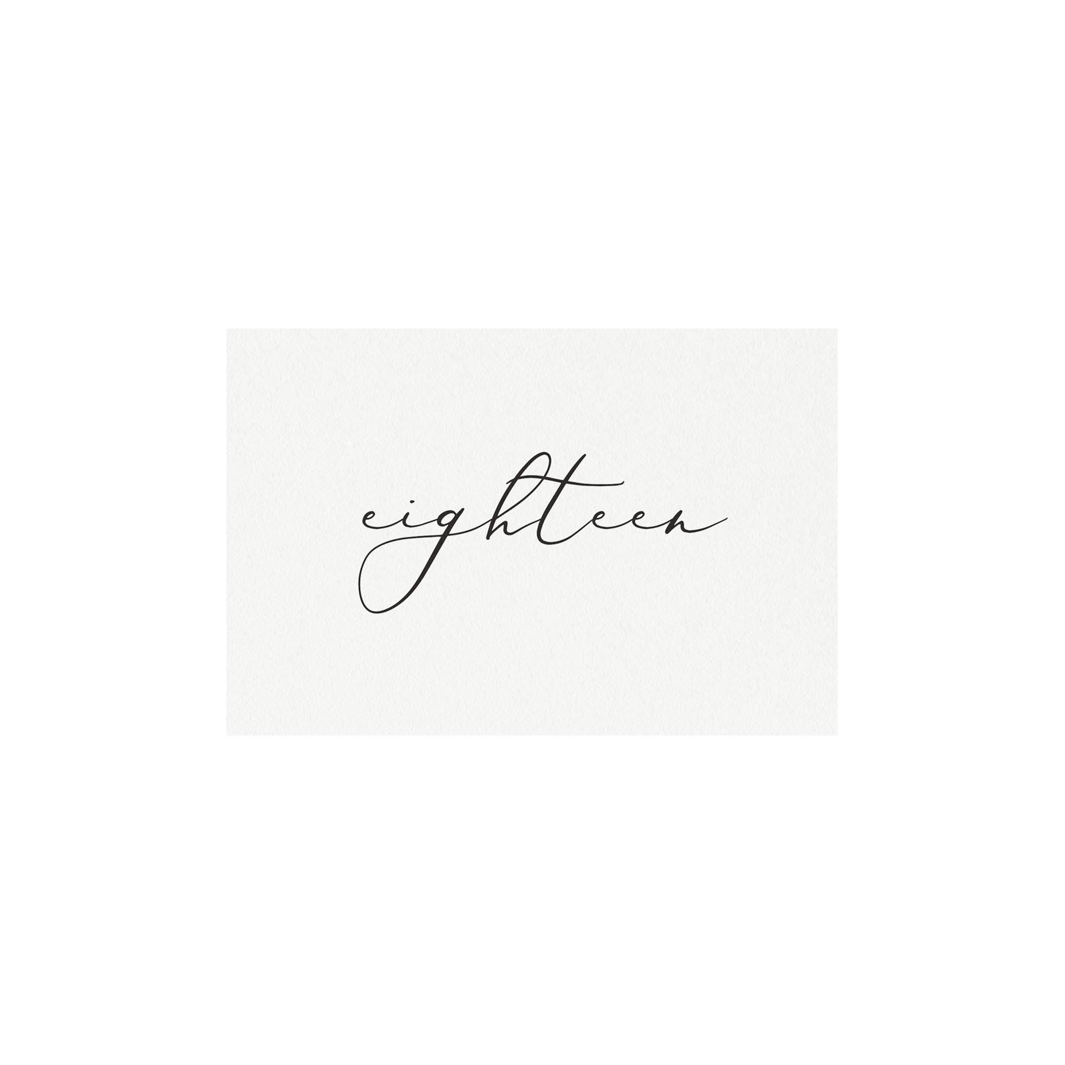 Calligraphy Table Numbers 1-40: Fine Art Wedding Decor (PDF Instant Download)