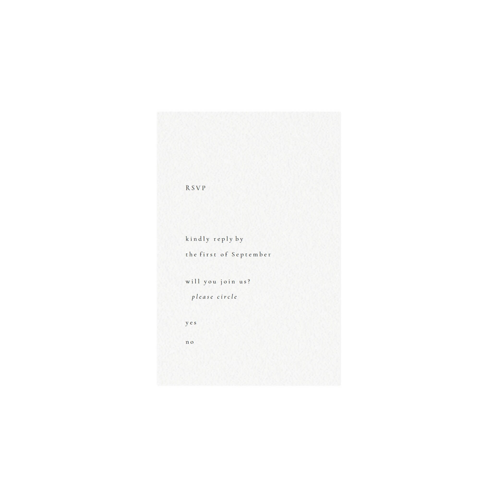 Minimalist Wedding RSVP Card Template 4x6 (PDF Instant Download)
