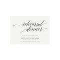Elegant Calligraphy Rehearsal Dinner Invitation Template (PDF)
