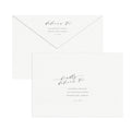 Calligraphy Wedding Invitation Envelope Template A7 (PDF Instant Download)