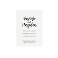 Modern Brush Script Wedding Invitation Template: 5x7 Printable (PDF)
