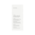 Minimalist Dinner Menu Template: Editable PDF, Modern Wedding (4x9)