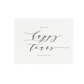 Happy Tears Wedding Sign: Melia Printable, Elegant Script (PDF Download)