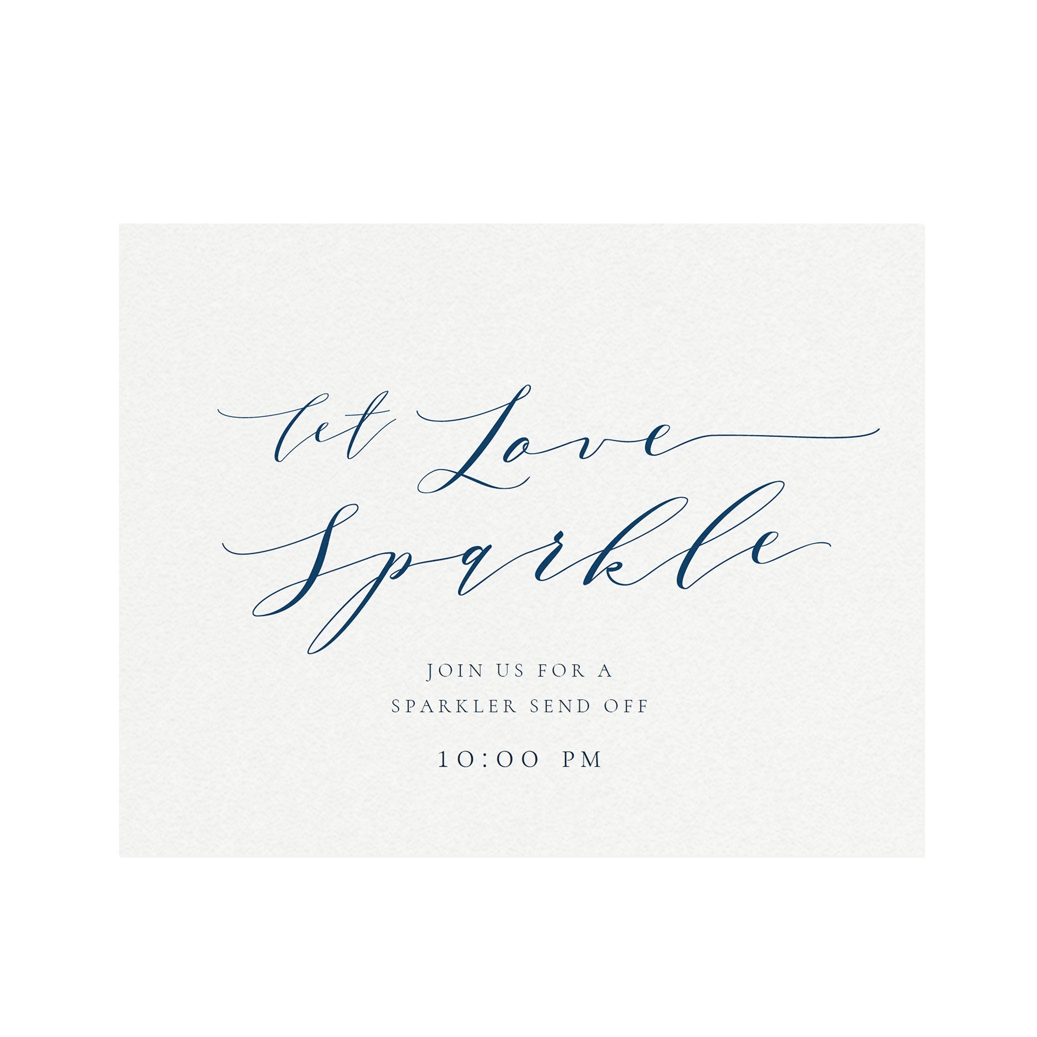 Melia: Sparkler Send Off Sign in Navy Blue, 5x7, 8x10, 11x14, Let Love Sparkle, Wedding Sign, Template, Reception Sign, PDF Instant Download