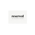 Fairfax Reserved Table Cards Template: Flat & Folded (PDF)