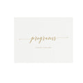 Gold Wedding Ceremony Programs Sign: Adel Printable (PDF Download)