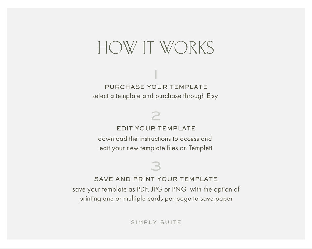 Blush Wedding Program Template: Calligraphy Monogram (Digital Download)