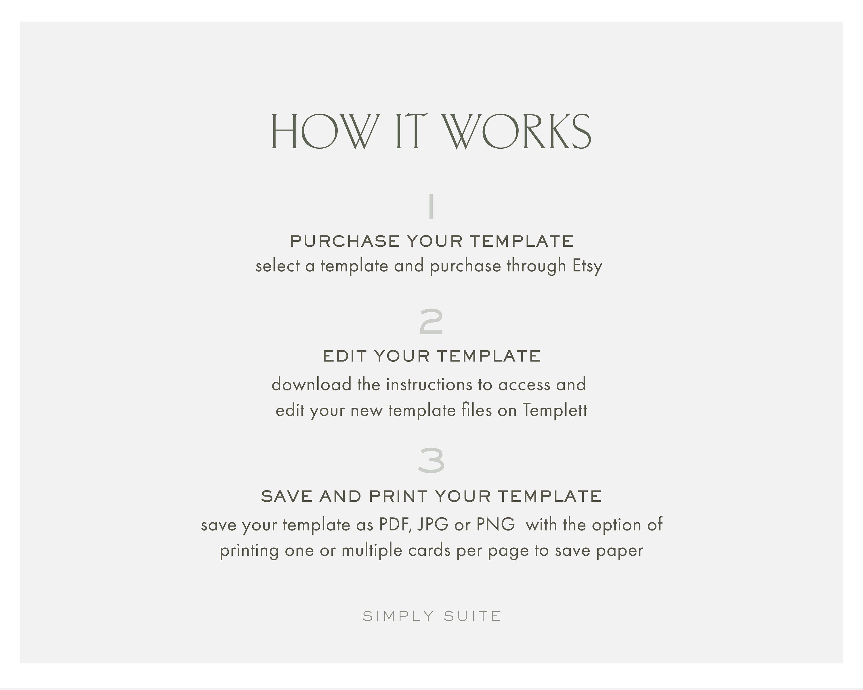 Blush Wedding Invitation Template: Minimalist Calligraphy (5x7 Printable, Instant Download)