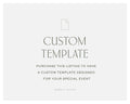 Custom Template Design