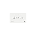 Adel: Escort Card Printable Template, Meal Icons, 3.5x2 AVERY 5302 FOLDED, FLAT Calligraphy Tented Place Cards, Templett Instant Download