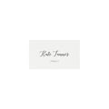 Adel: Escort Card Printable Template, 3.5x2 FLAT and FOLDED, Calligraphy Tented Place Cards, Simple Escort Cards, Templett Instant Download