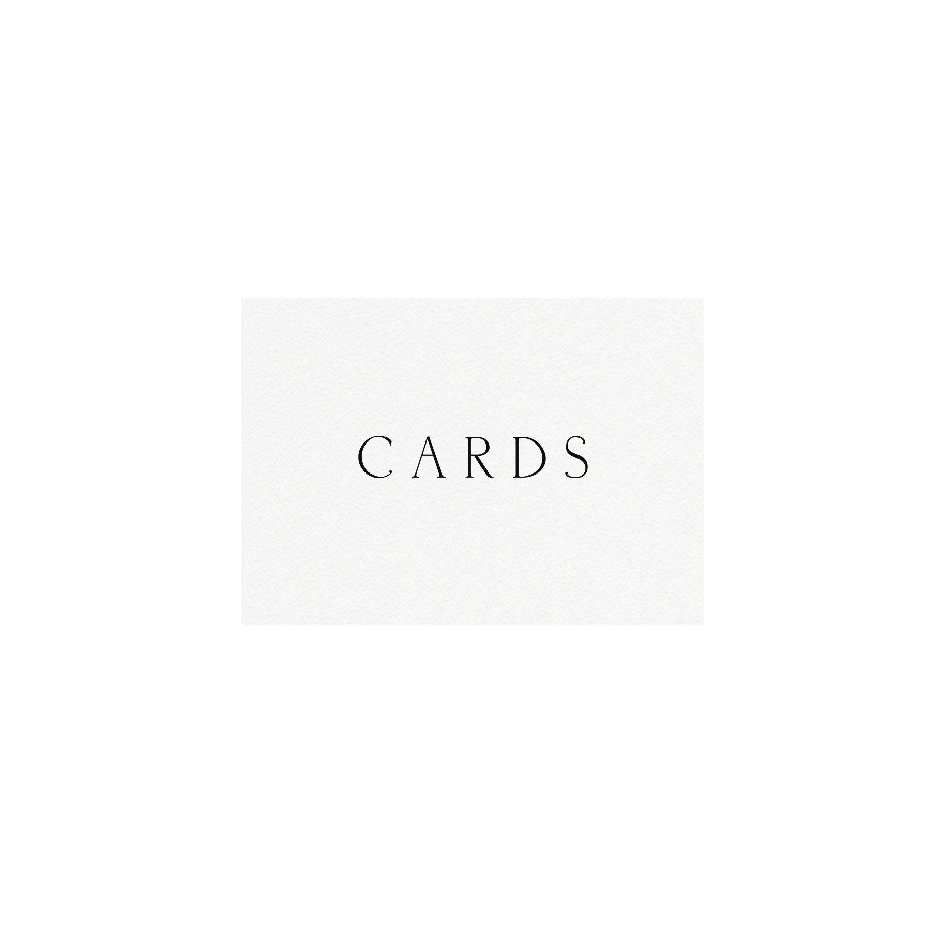 Minimalist Wedding Cards Sign: Modern Reception Decor (PDF Download)