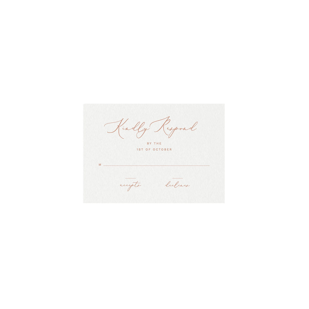 Blush Wedding RSVP Card Template: 3.5x5 Printable Reply Card (Instant Download)