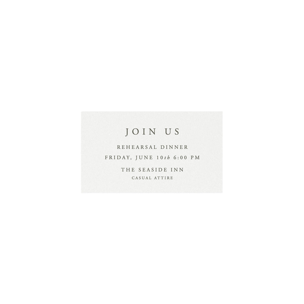 Elegant Slate Gray Rehearsal Dinner Invitation Template (Instant Download)