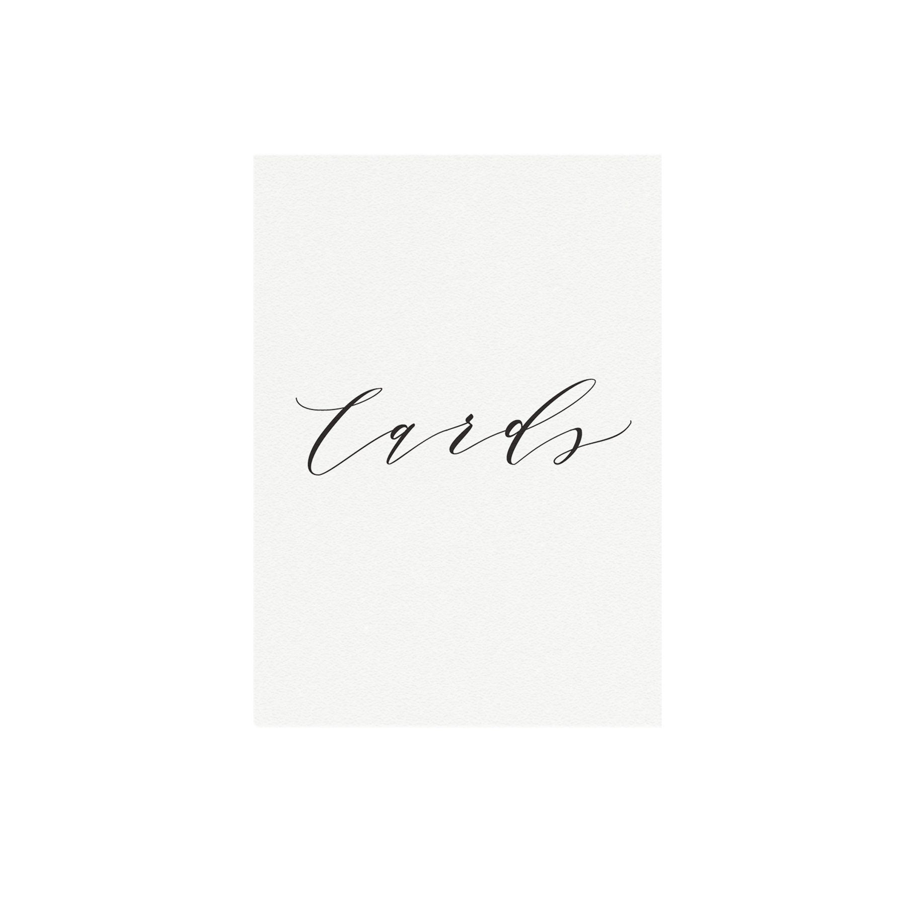 Calligraphy Cards and Gifts Wedding Sign: Melia Design (PDF Download)
