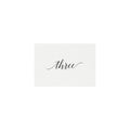 Modern Calligraphy Wedding Table Numbers 1-32 (PDF Download)