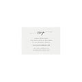 Calligraphy Wedding RSVP Card Template: DIY Reply Card (PDF)