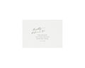 Slate Gray Wedding RSVP Envelope Template: Minimalist Calligraphy (Digital Download)