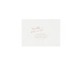 Blush Wedding RSVP Envelope Template: Minimalist Calligraphy (Instant Download)