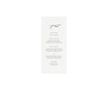 Elegant Calligraphy Wedding Menu Template: Reese, 3.75x9, 5x7 (Digital Download)