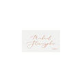 Blush Calligraphy Place Card Template: Editable Flat or Folded (Digital Download)