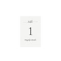 Wedding Table Numbers with Hashtag: Script Font (Digital Download)